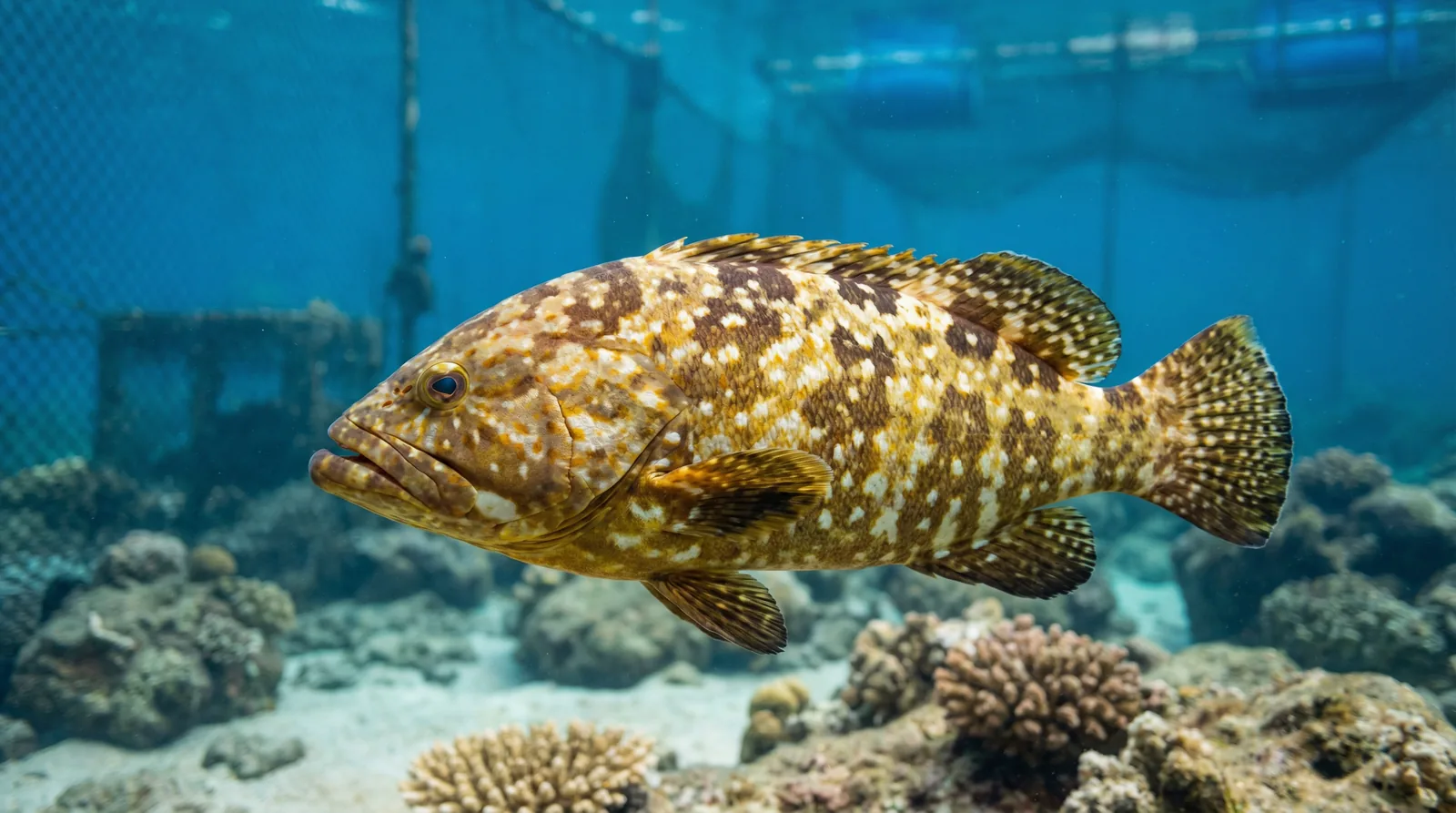 珍珠龙胆石斑鱼养殖 - 黑料正能量